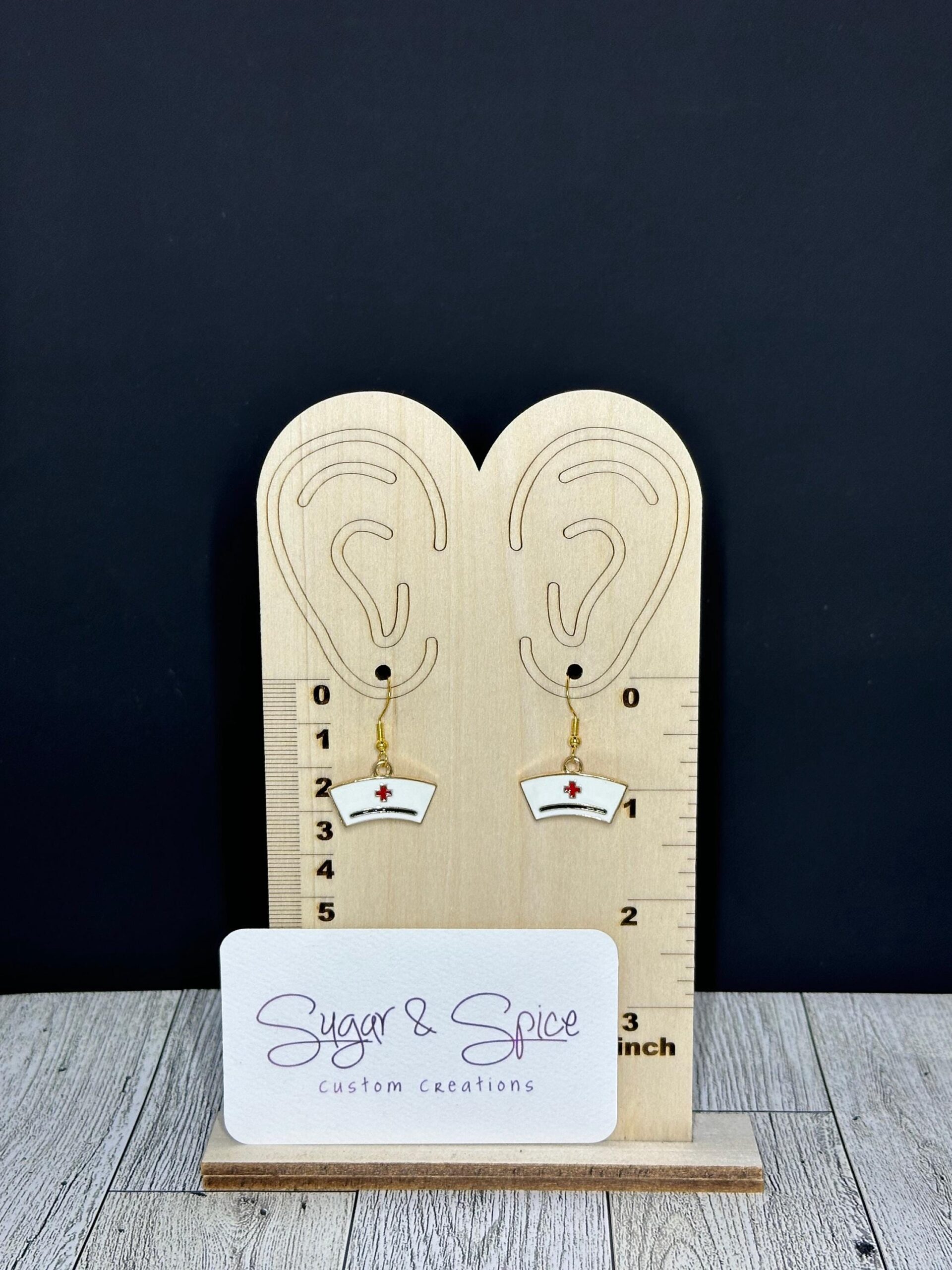 Small Nurse Earrings - Image 2