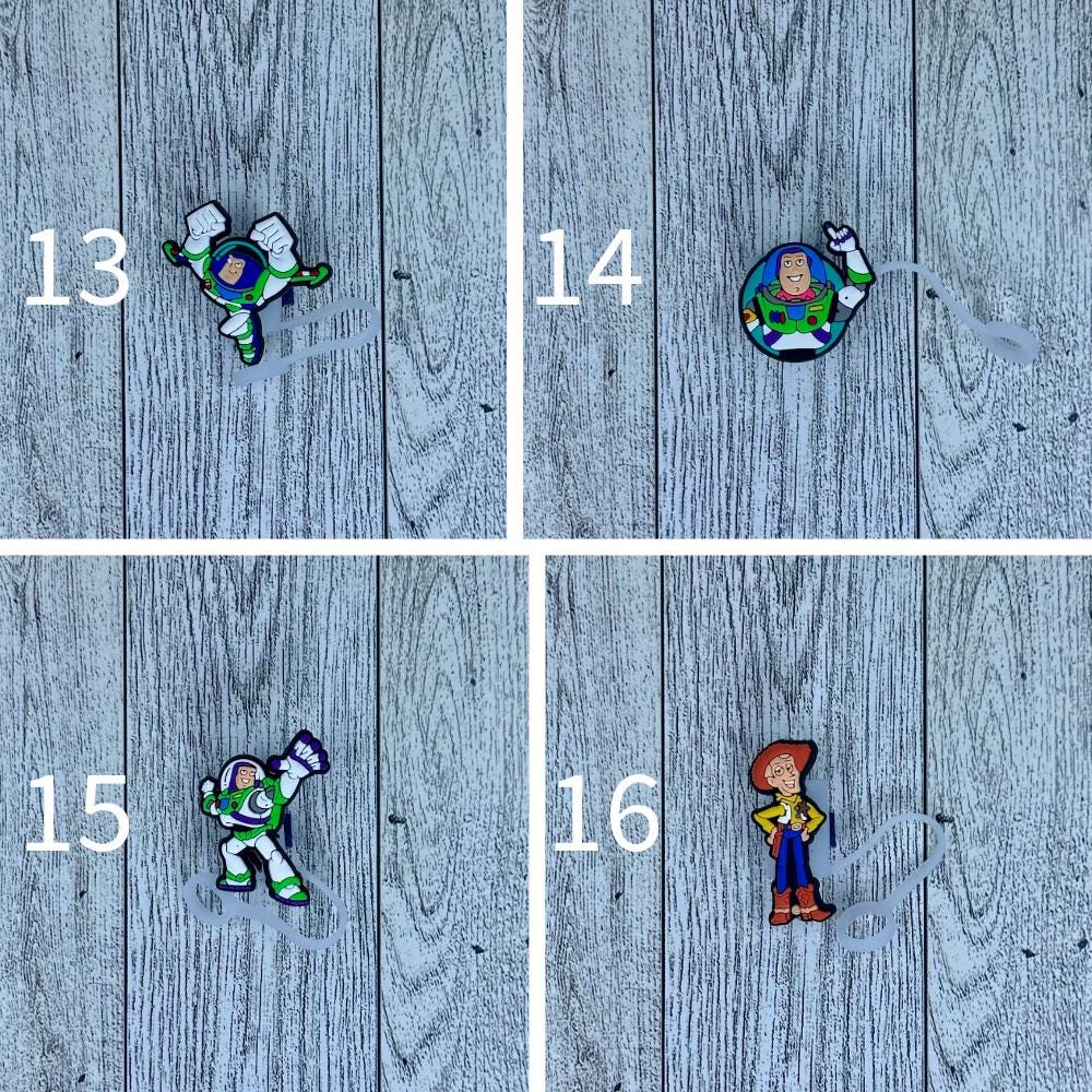 Toy Characters Straw Toppers - Image 4