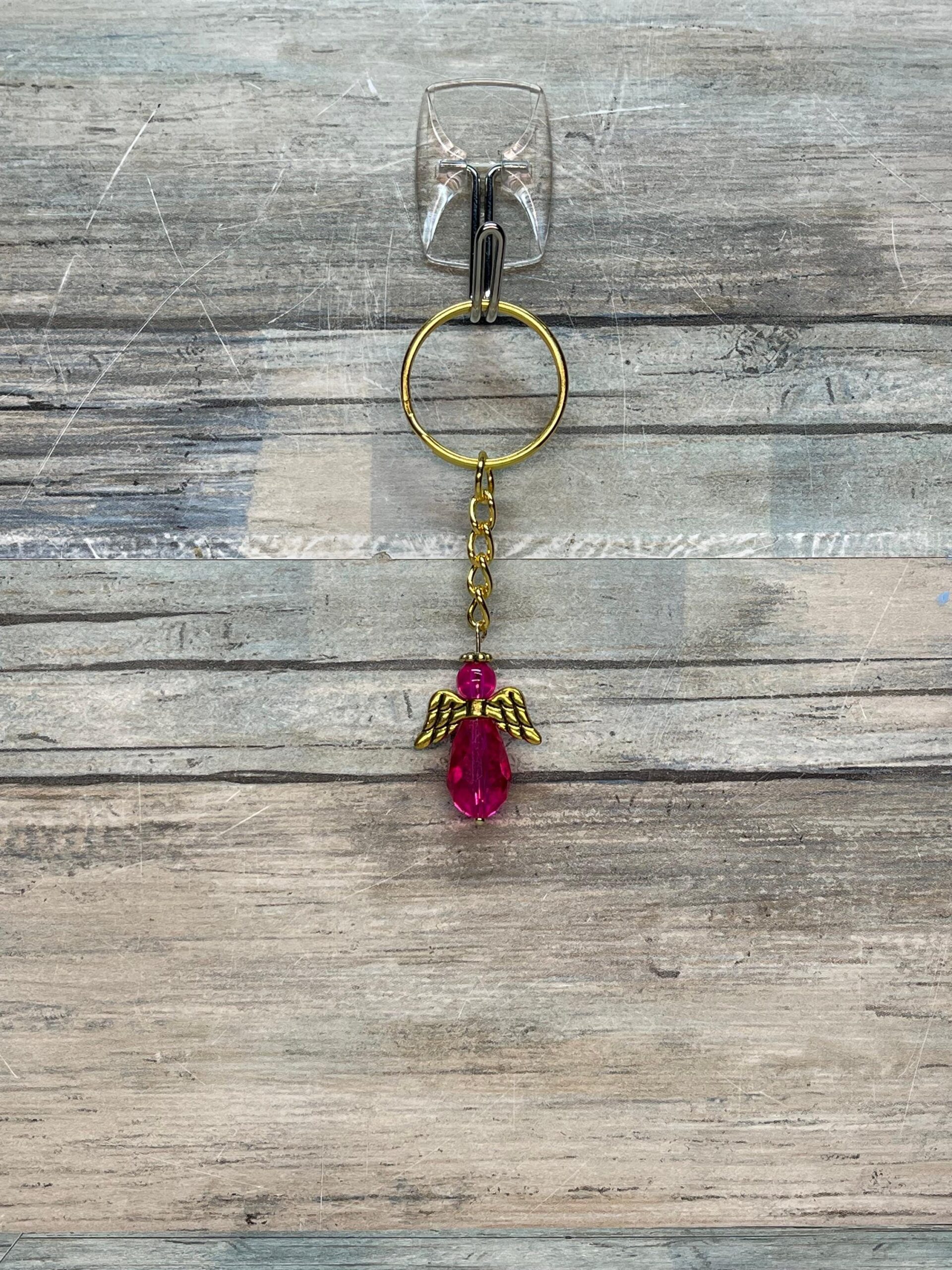 Gold Winged Angel Keychains - Image 4