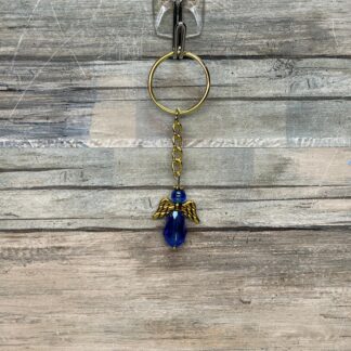 Gold Winged Angel Keychains