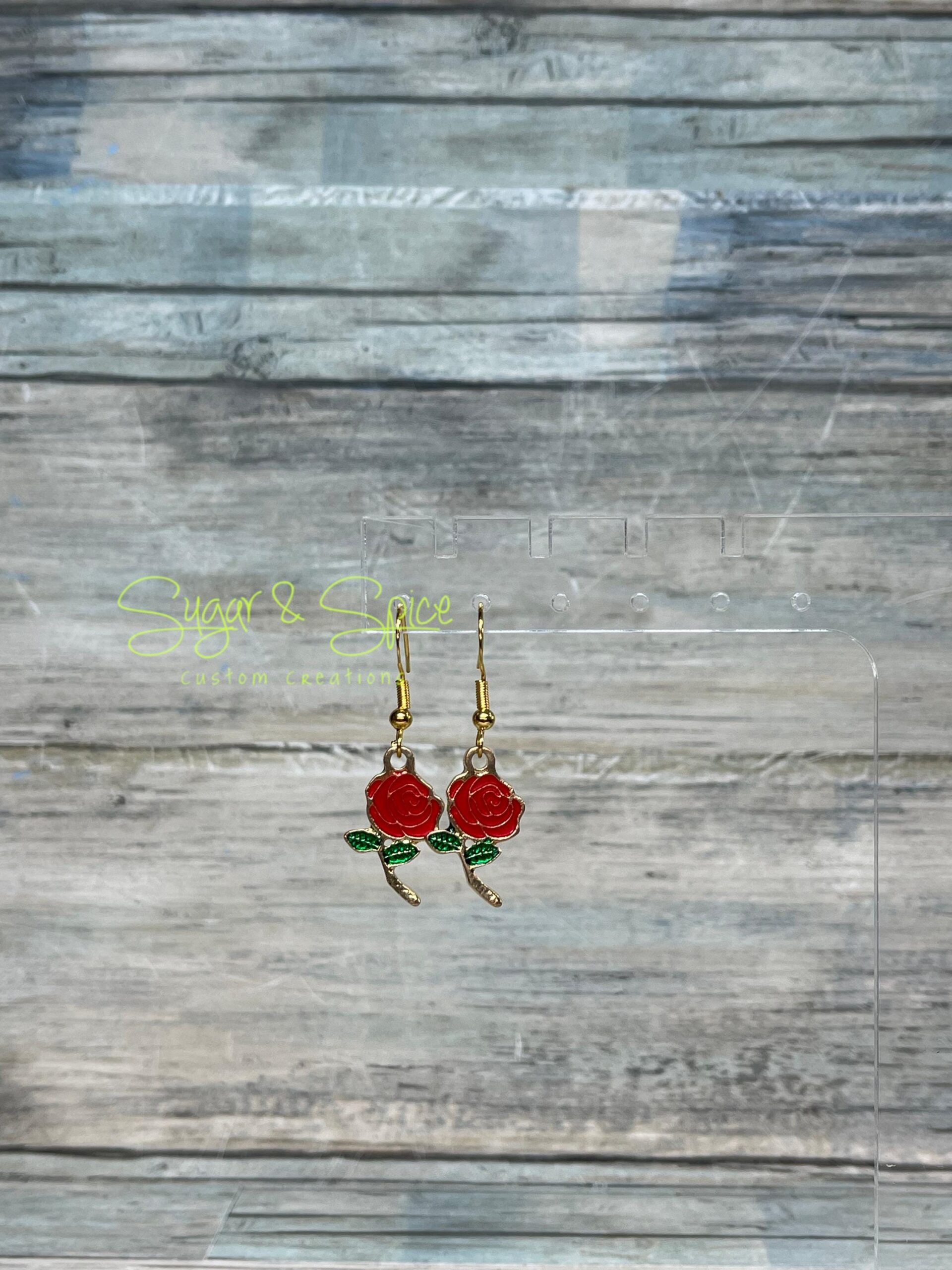 Small Flower Earrings - Image 2