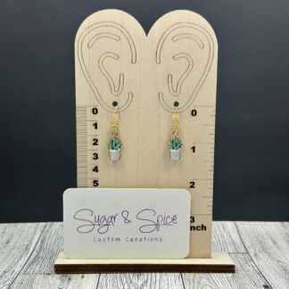 Succulent/ Cacti Earrings