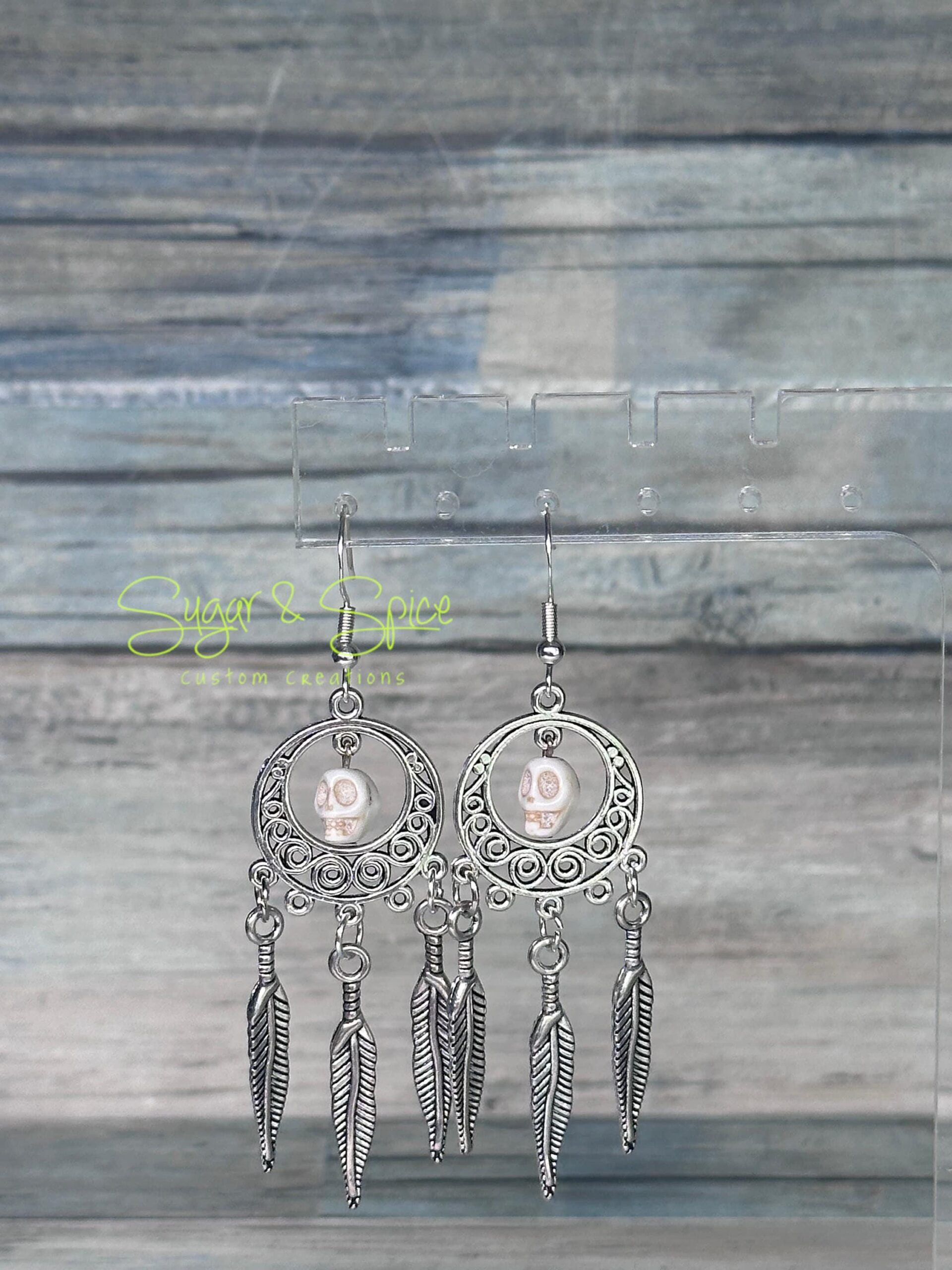 Skelton Dangle Earrings - Image 3