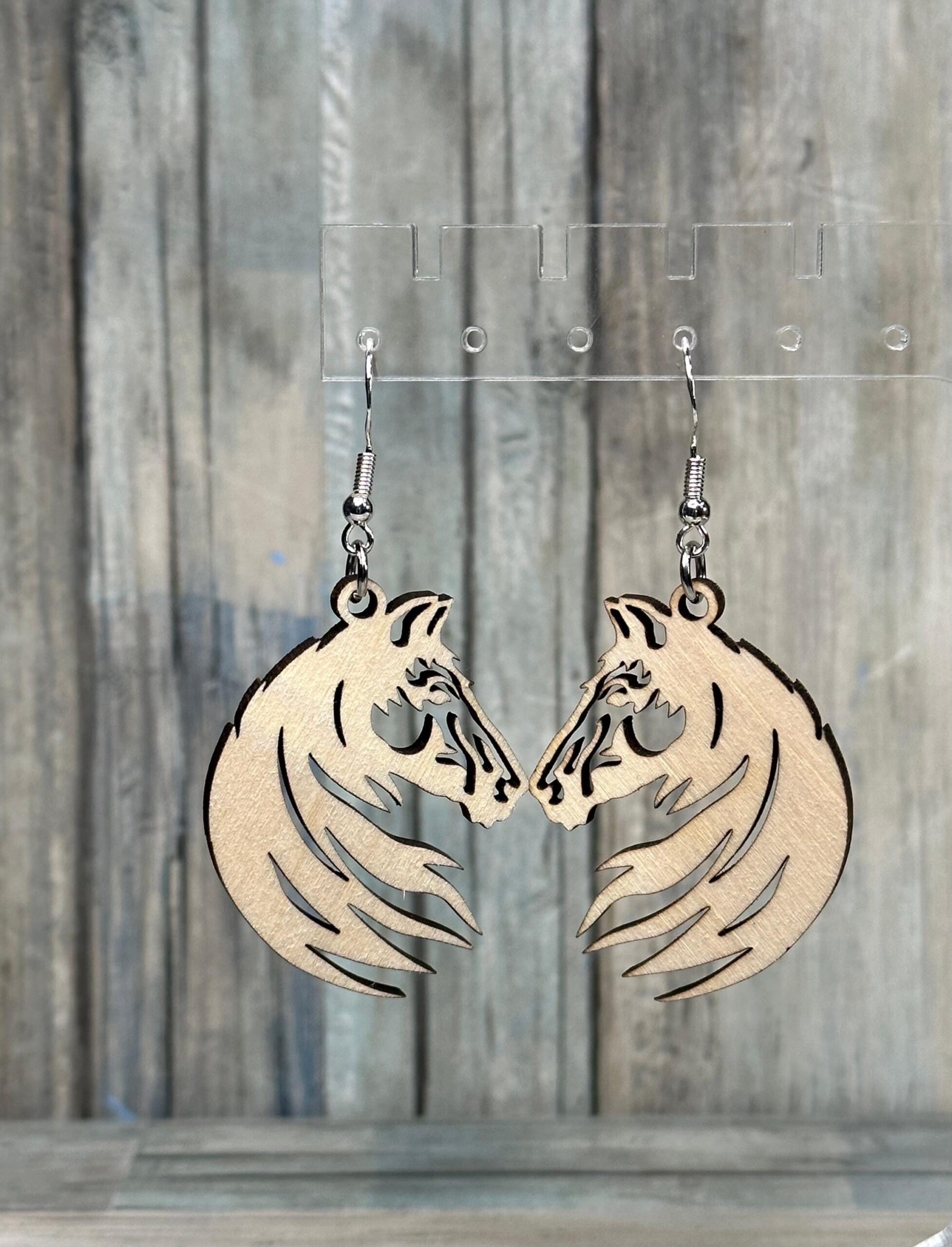 Basswood Cut Raccoons, Horses, Pigs and Owls - Image 2