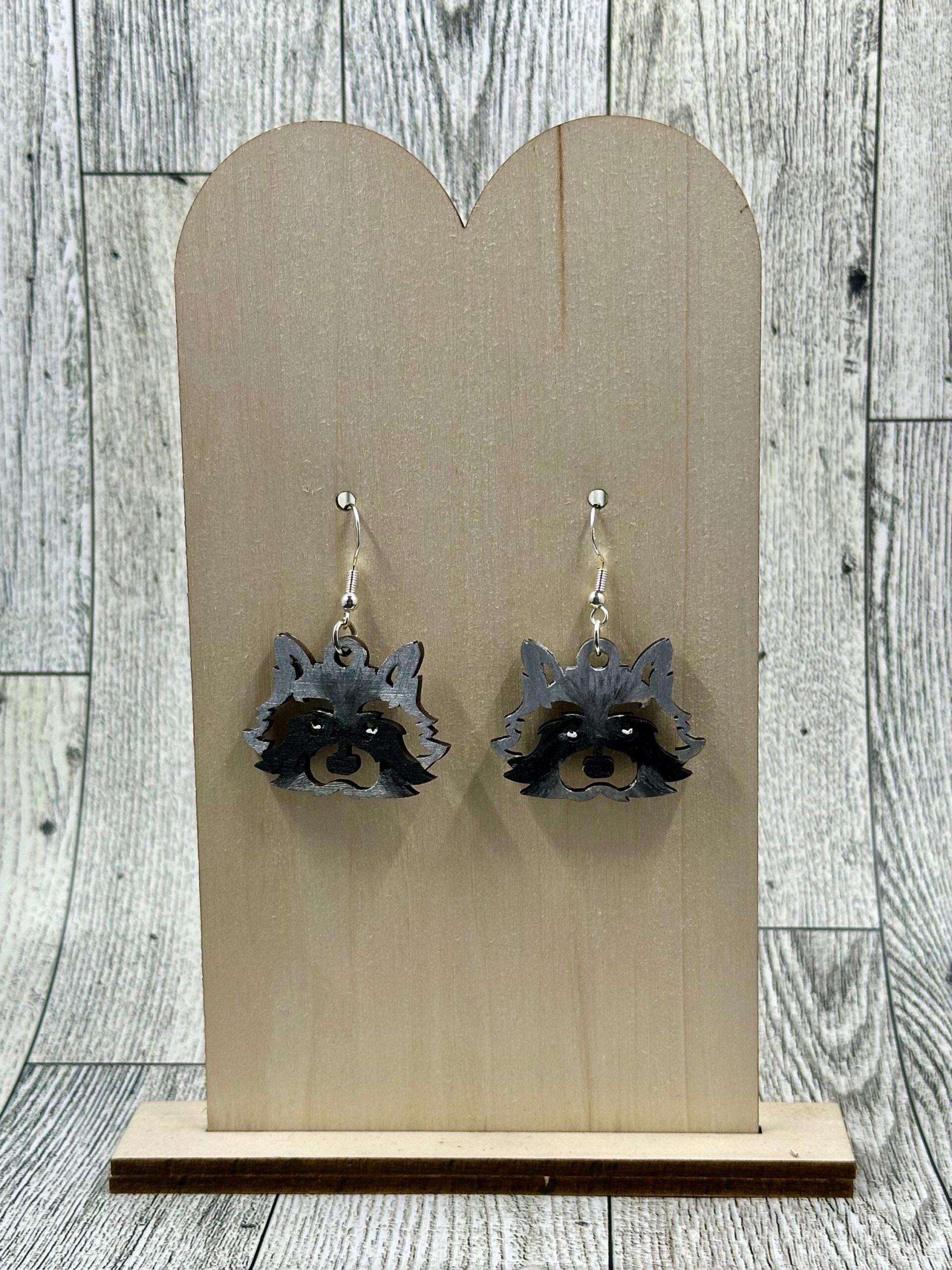 Basswood Cut Raccoons, Horses, Pigs and Owls - Image 3