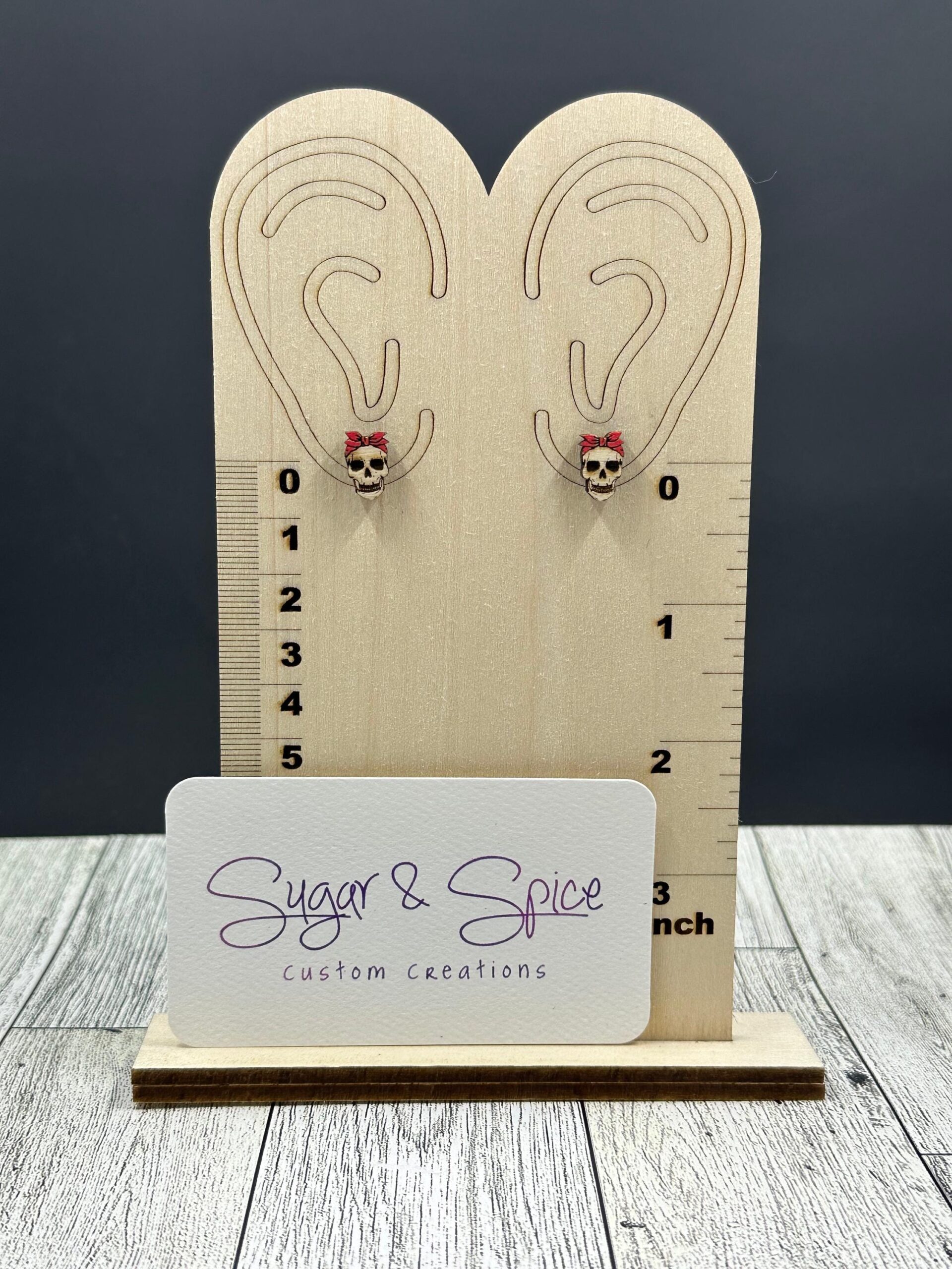 Skeleton Women Studs - Image 4
