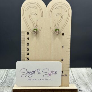 Skeleton Women Studs