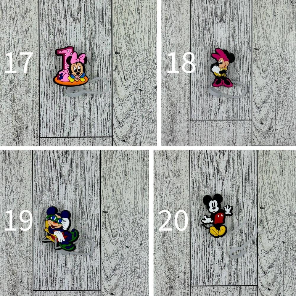 Cartoon Mouse Inspired Straw Toppers - Image 5