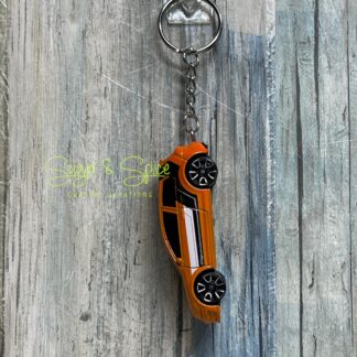 FIAT 500 Hot Wheels Keychain