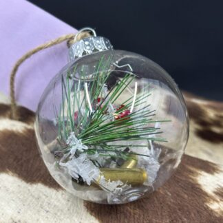 Unique Shell Casing Christmas Ornament