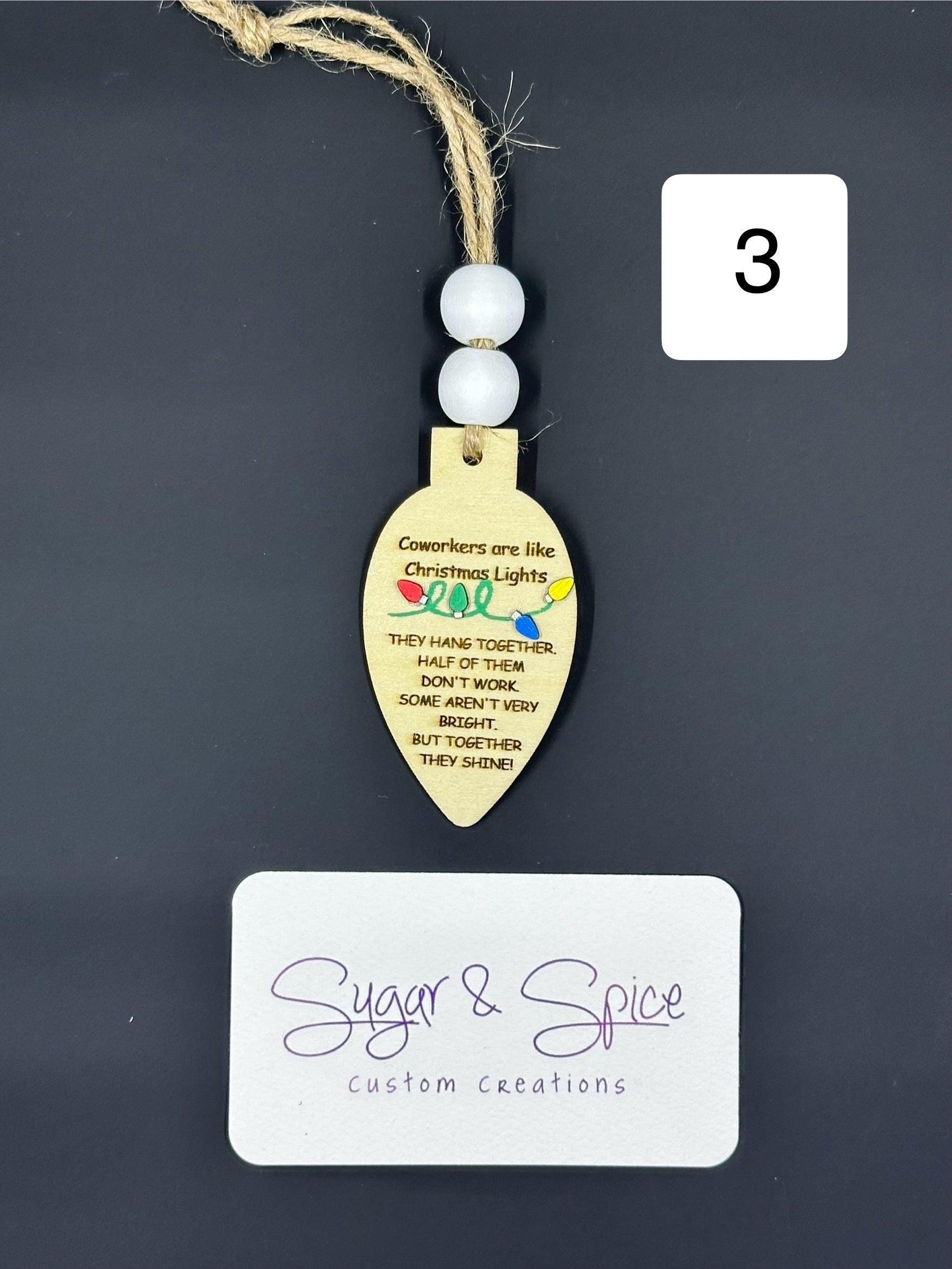Co-Worker Christmas Ornament - Image 3