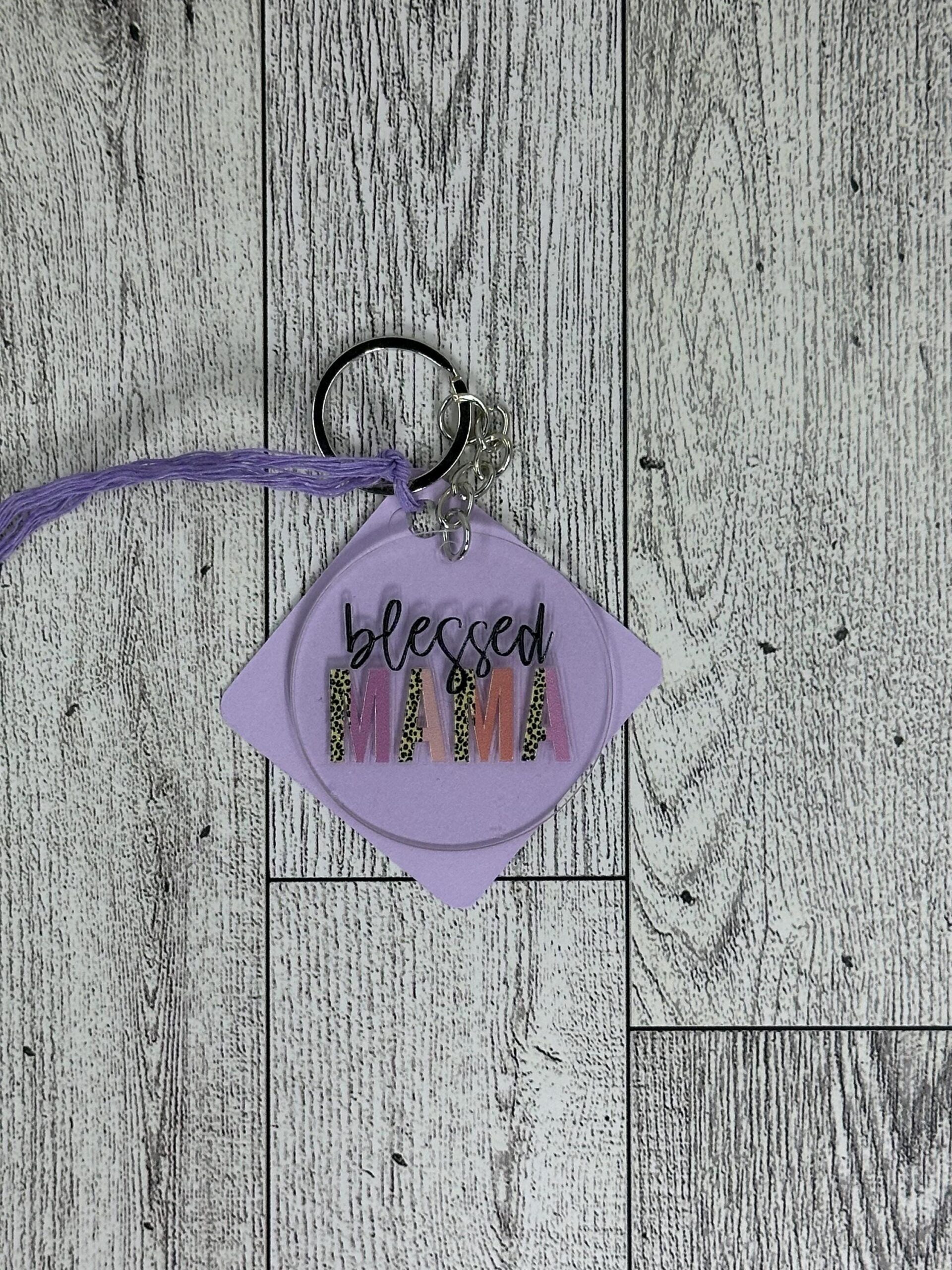 Mom Keychain w/ Tassel - Image 8