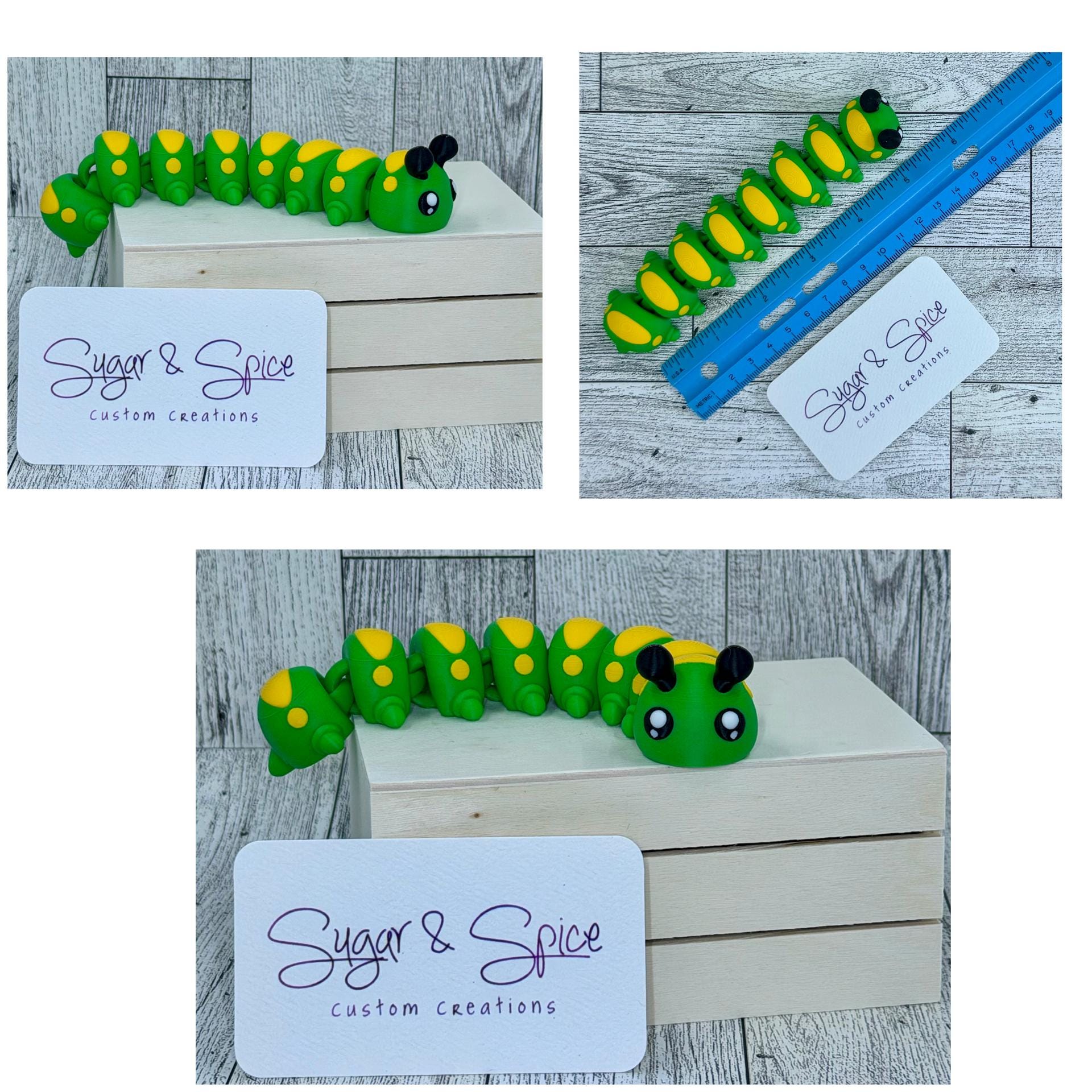 3d Caterpillar Fidget Toy