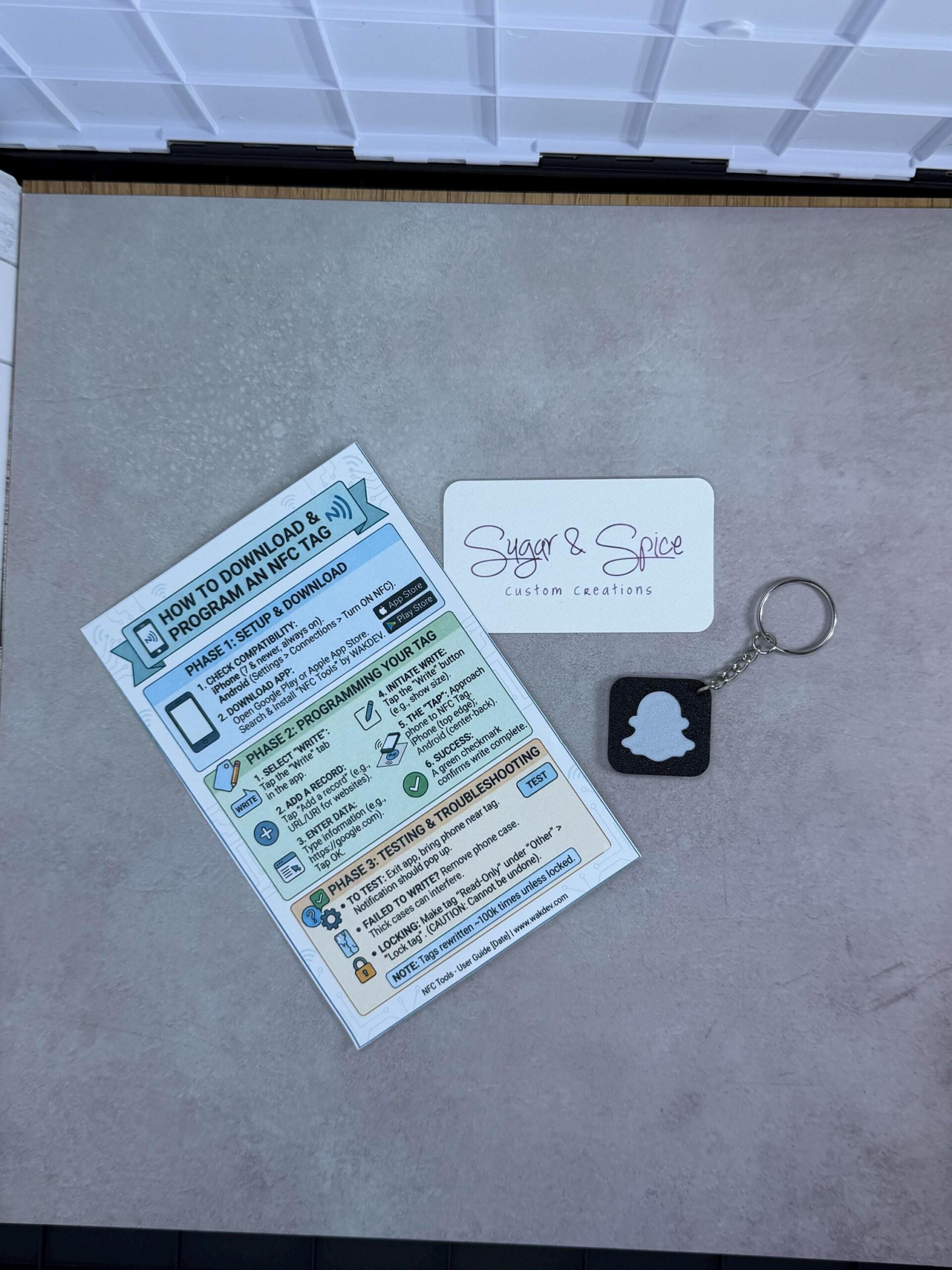 Social Media NFC Keychains - Image 3