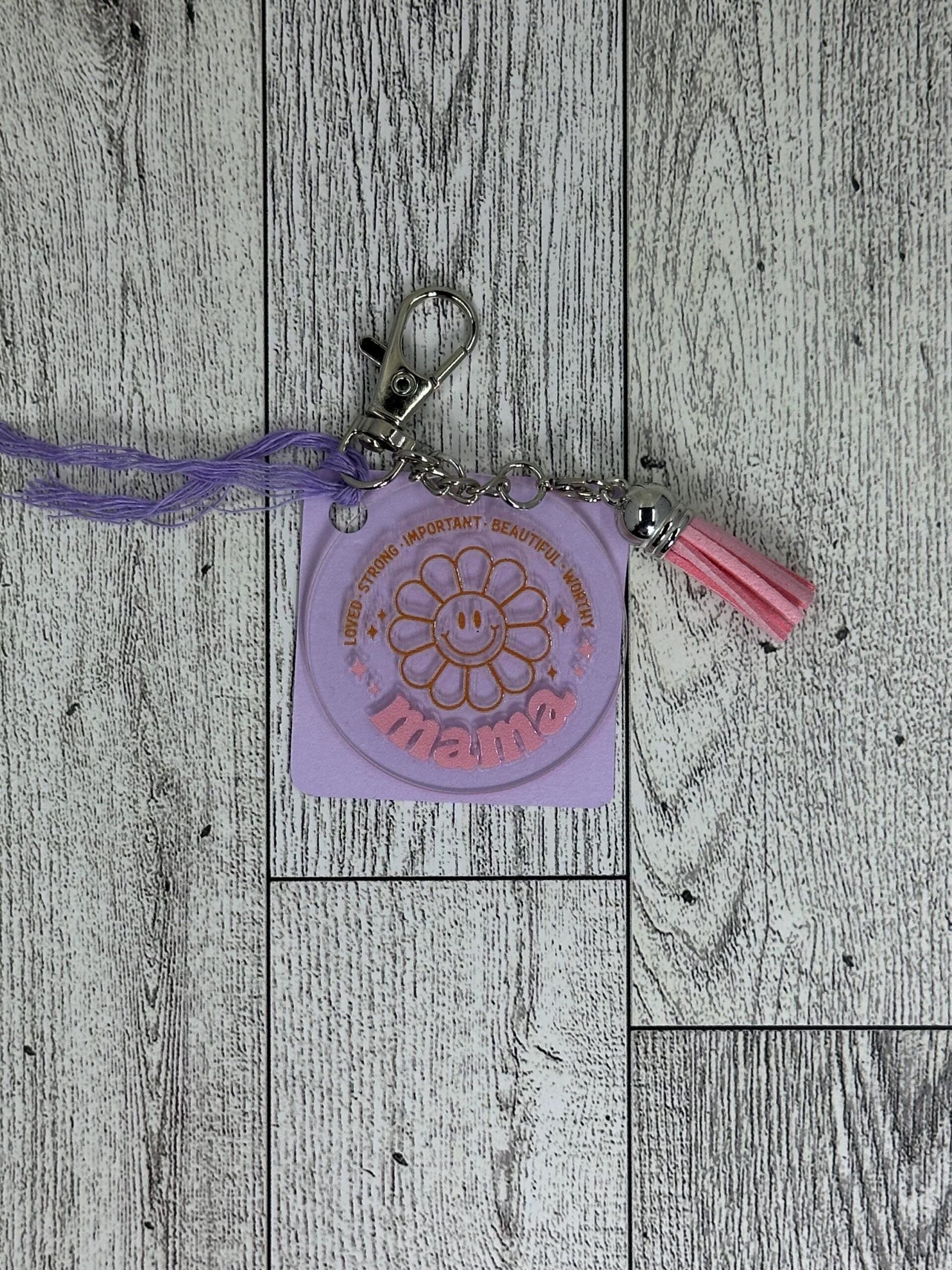 Mom Keychain w/ Tassel - Image 9