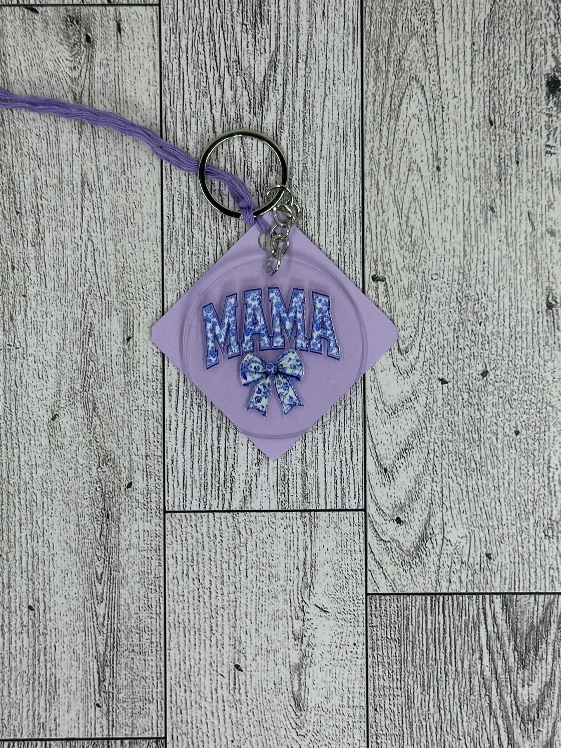 Mom Keychain w/ Tassel - Image 5