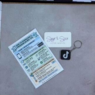 Social Media NFC Keychains